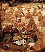 Pieter Bruegel the Elder The Corn Harvest oil painting